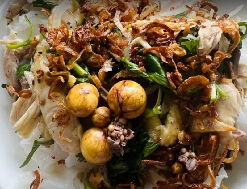 Bánh Ướt Lòng Mề Gà A Nhi tại Đà Lạt