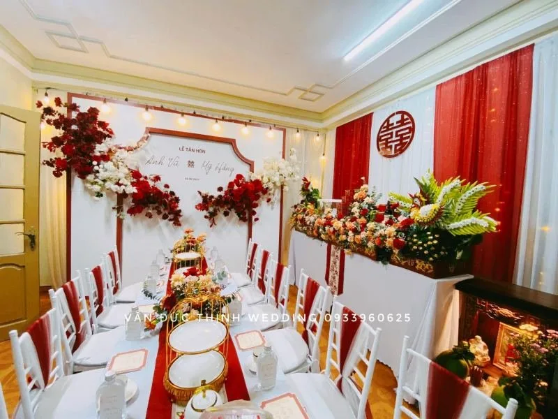 Trang trí cưới hỏi Đà Lạt - Văn Đức Thịnh tại Đà Lạt