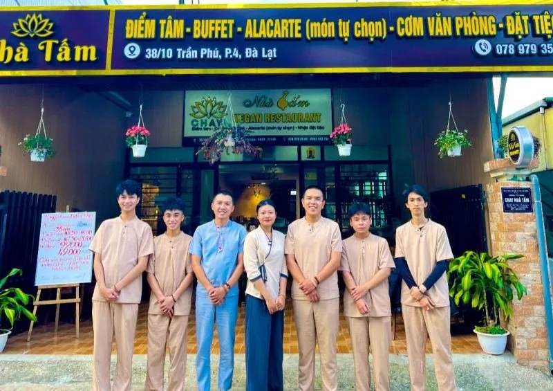 Buffet Chay Nhà Tấm tại Đà Lạt