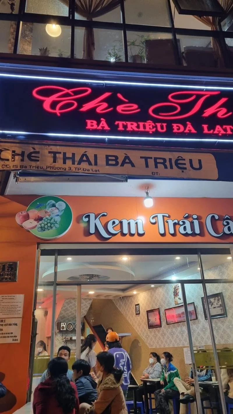 Chè Thái Bà Triệu tại Đà Lạt