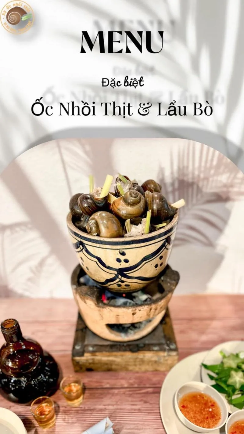 Quán ốc nhồi thịt 33 tại Đà Lạt