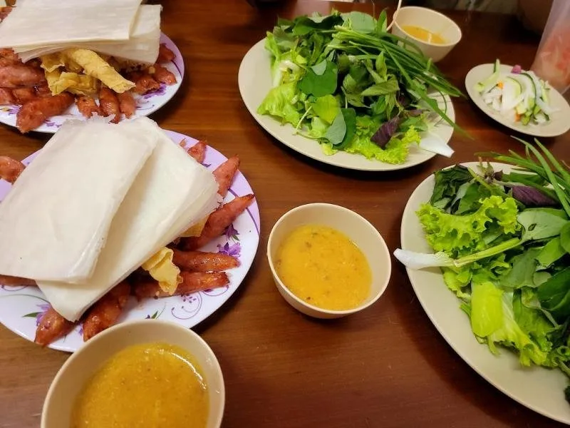 Nem nướng bà Hùng tại Đà Lạt