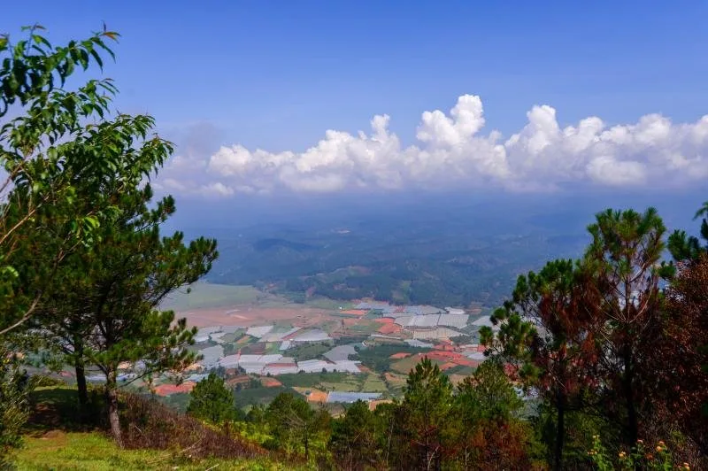 Đỉnh Lang Biang tại Đà Lạt
