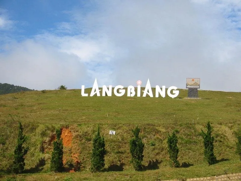Núi Langbiang tại Đà Lạt