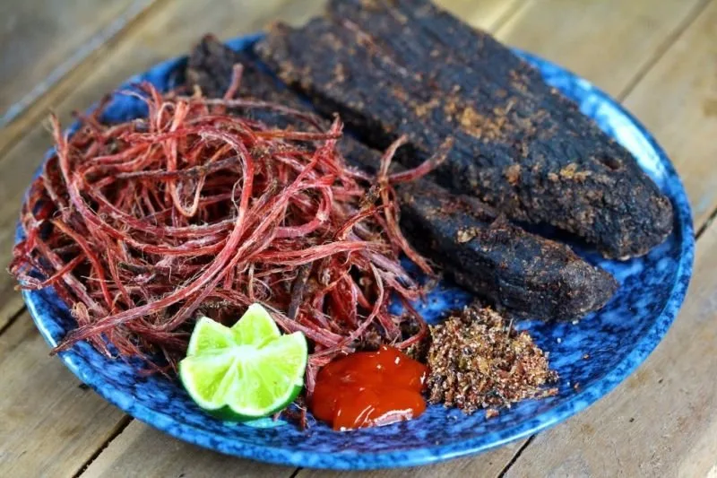 Thịt trâu gác bếp Hà Giang tại Đà Lạt