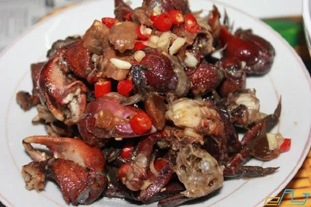 Gỏi ba khía Bạc Liêu tại Đà Lạt