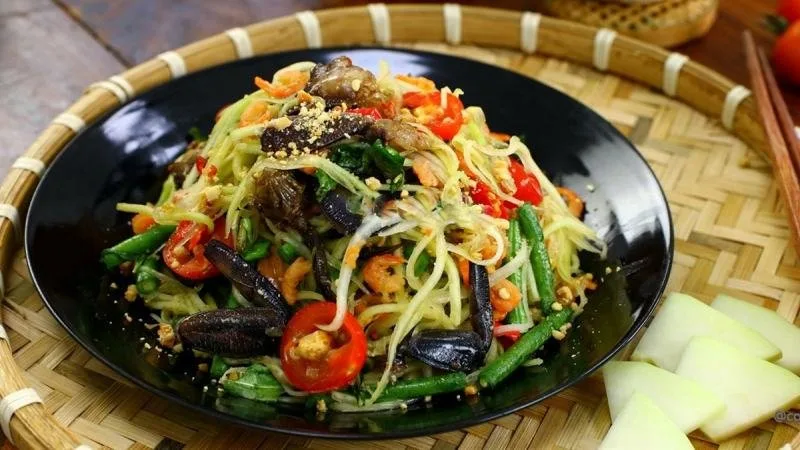 Gỏi ba khía Bạc Liêu tại Đà Lạt