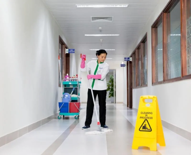 Vệ sinh công nghiệp Đức Trí Việt tại Đà Lạt