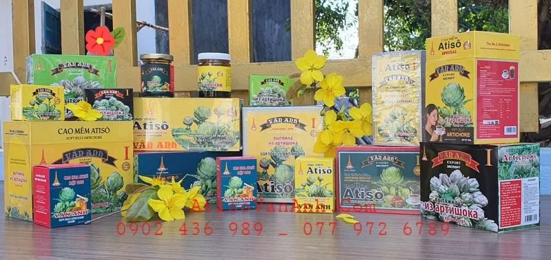 Cửa hàng Atiso Vân Anh tại Đà Lạt