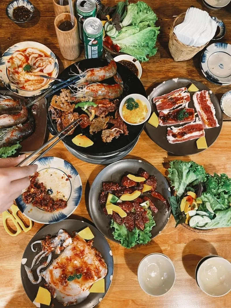 Cửa hàng nướng Mậu Dịch tại Đà Lạt