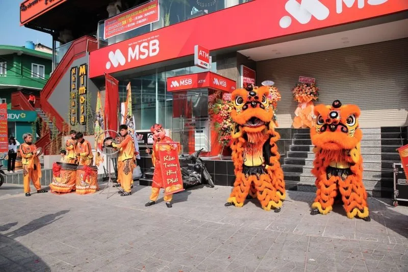 Đoàn Lân Sư Rồng Nhất Tâm tại Đà Lạt