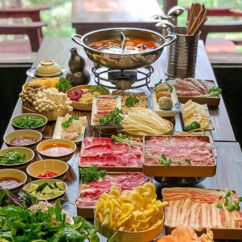 Tiệm Lẩu Thông Giông tại Đà Lạt