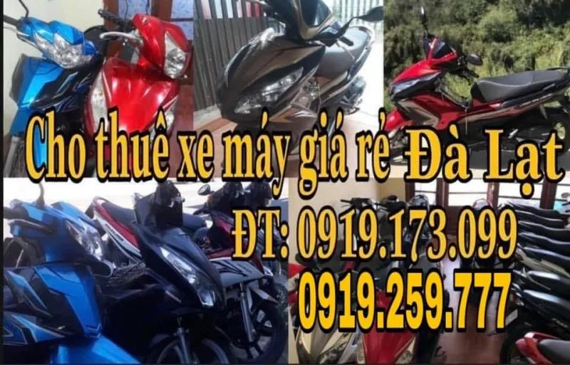 Dịch vụ cho thuê xe máy Tuấn tại Đà Lạt