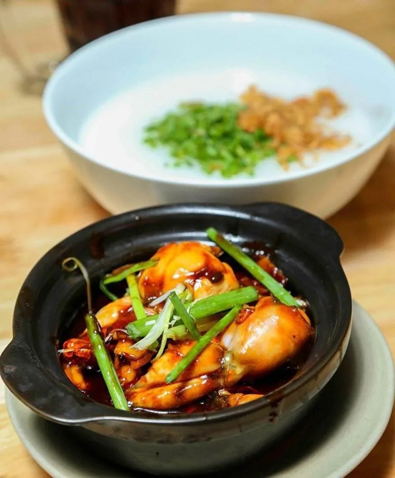 Cháo ếch Singapore Cô Chang tại Đà Lạt