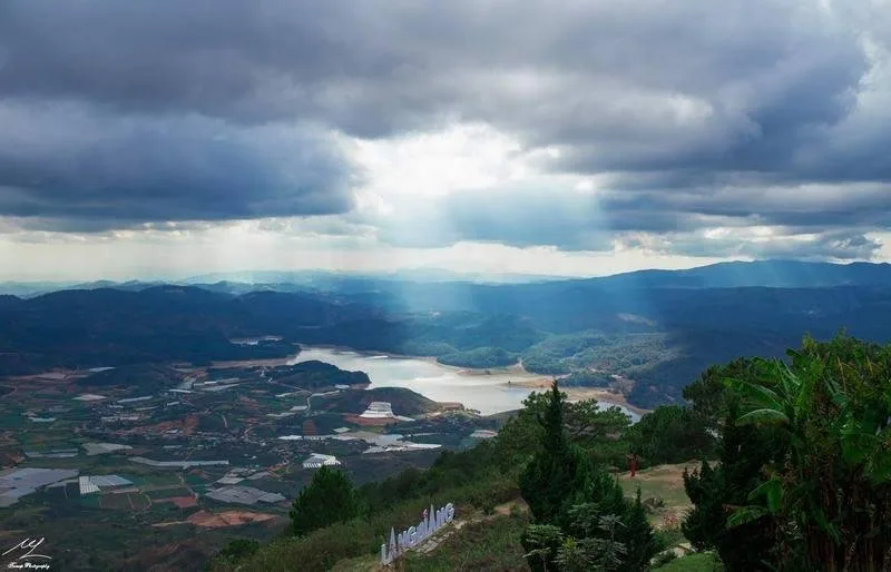 Đỉnh Langbiang tại Đà Lạt