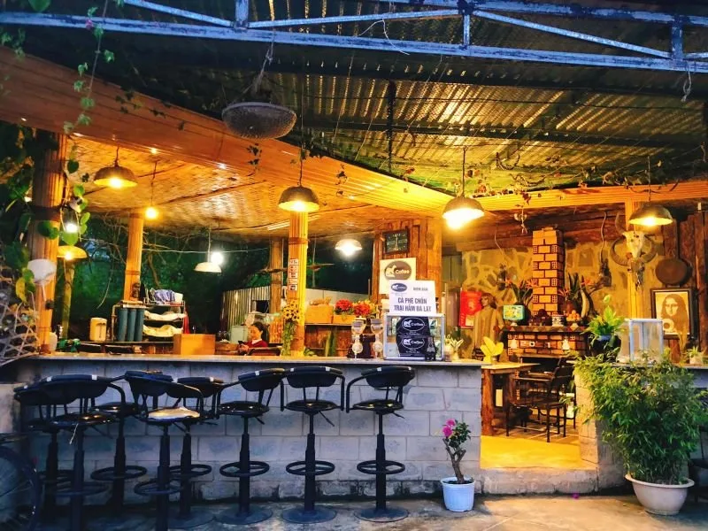 Quán Cafe Chồn tại Đà Lạt