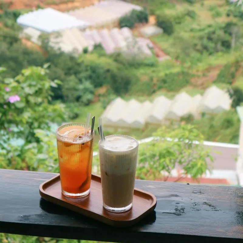 Tiệm cà phê Cheo veooo tại Đà Lạt
